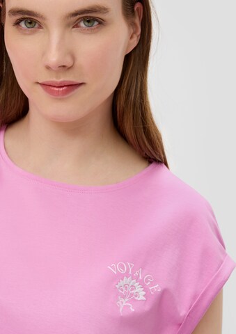 T-shirt s.Oliver en rose