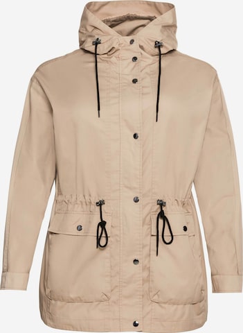 SHEEGO Übergangsjacke in Beige: predná strana