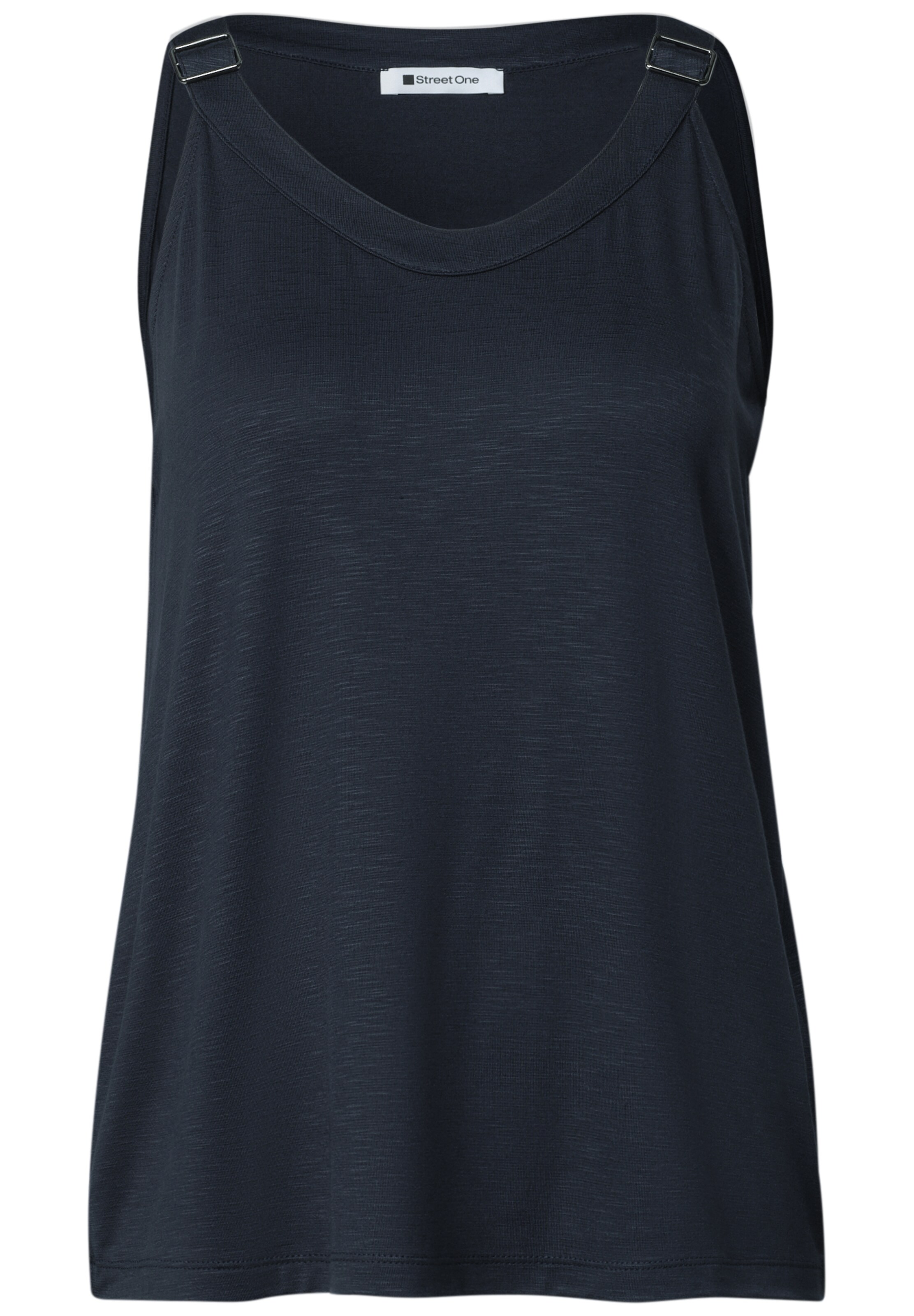 STREET ONE Top in Blau: Vorderseite