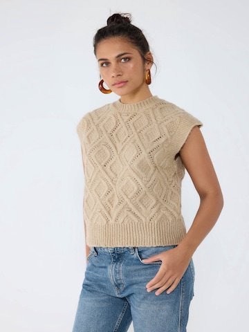 Pull-over No Matter What en beige