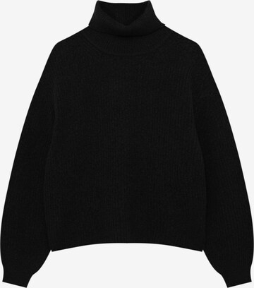 Pull&Bear Pullover in Schwarz: predná strana