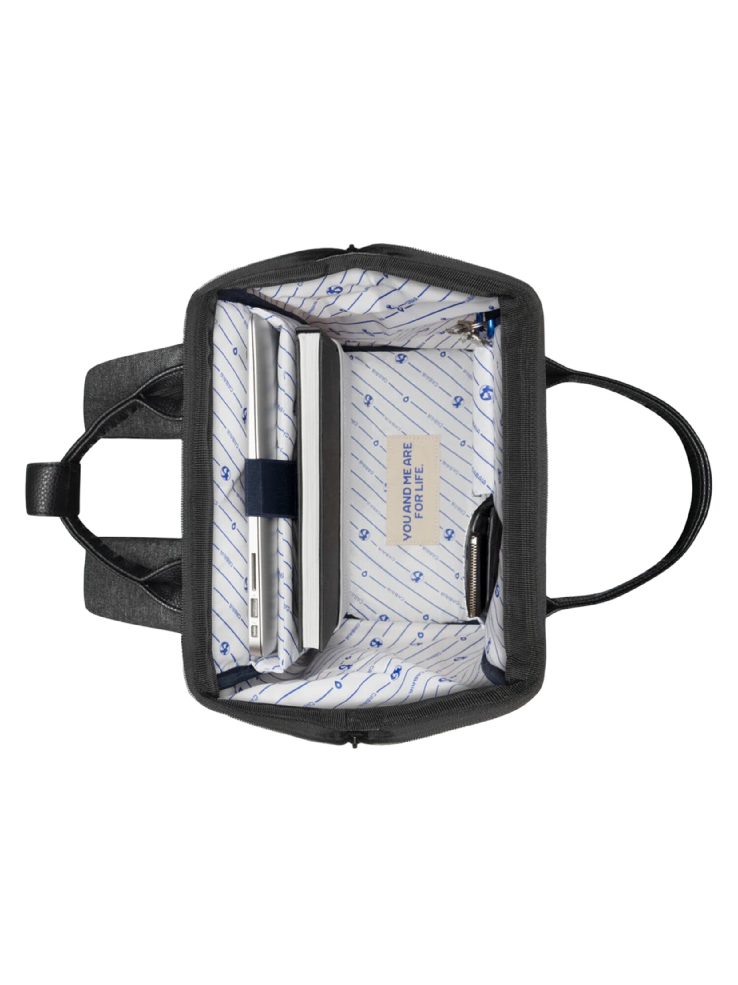 Cabaia Backpack 'Luxembourg M' in Grey