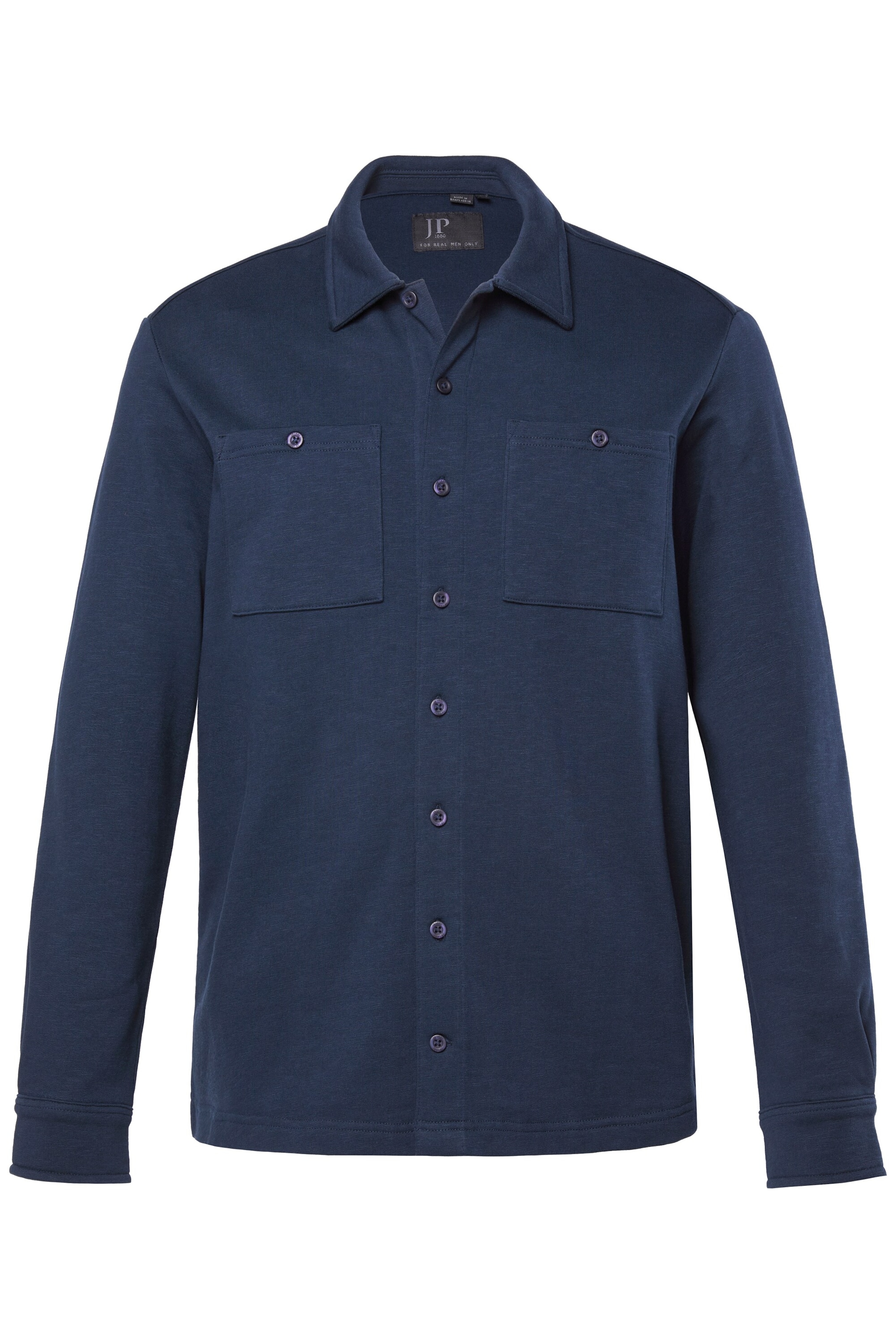 JP1880 Regular fit Button Up Shirt in Blue: front