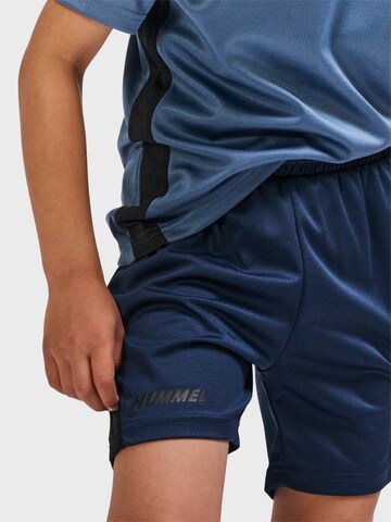 Hummel Regular Sportbroek 'Multi' in Blauw