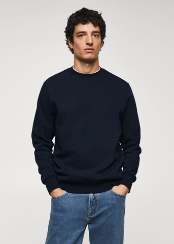 MANGO MAN Sweatshirt 'Nola' in Blau: predná strana