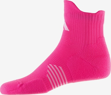 Chaussettes de sport 'X Supernova Quarter Performance' ADIDAS PERFORMANCE en rose : devant