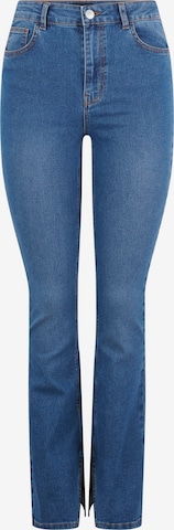 PIECES Flared Jeans 'Peggy' in Blau: predná strana