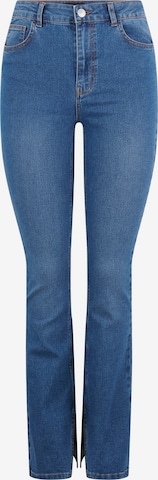 PIECES Flared Jeans 'Peggy' in Blue: front