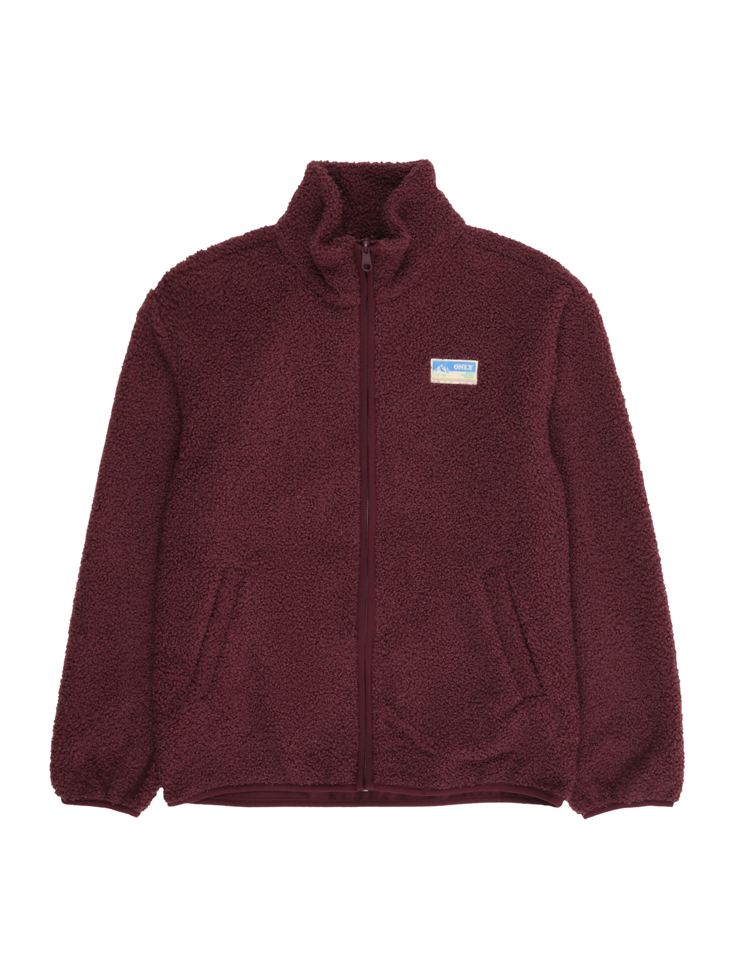 ONLY GIRLS - Chaqueta polar 'KOGEva' en rojo: frente