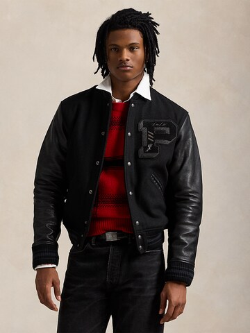Polo Ralph Lauren Between-season jacket in Black: front