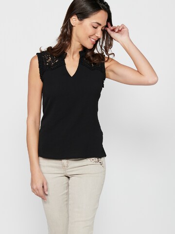 Camicia da donna di KOROSHI in nero