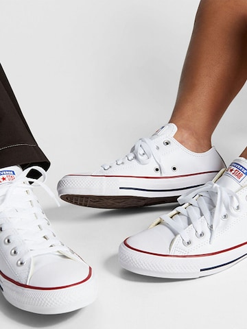 CONVERSE Sneakers 'Converse Chuck Taylor Ox Leather' in White