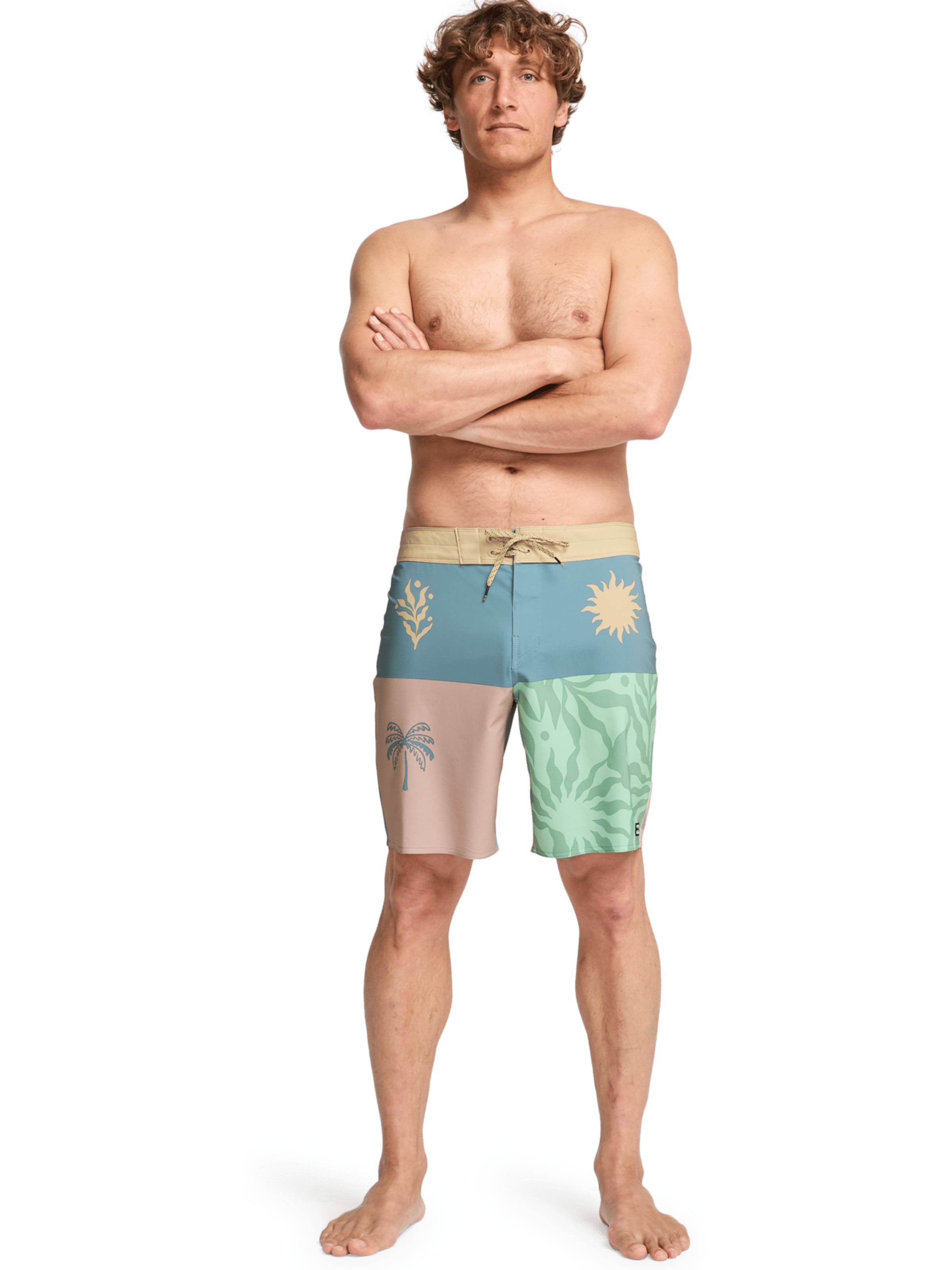 BILLABONG Swimming Trunks 'Reflection Pro' in Mixed colors
