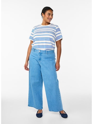 Maglietta 'MVIVIENE' di Zizzi in bianco