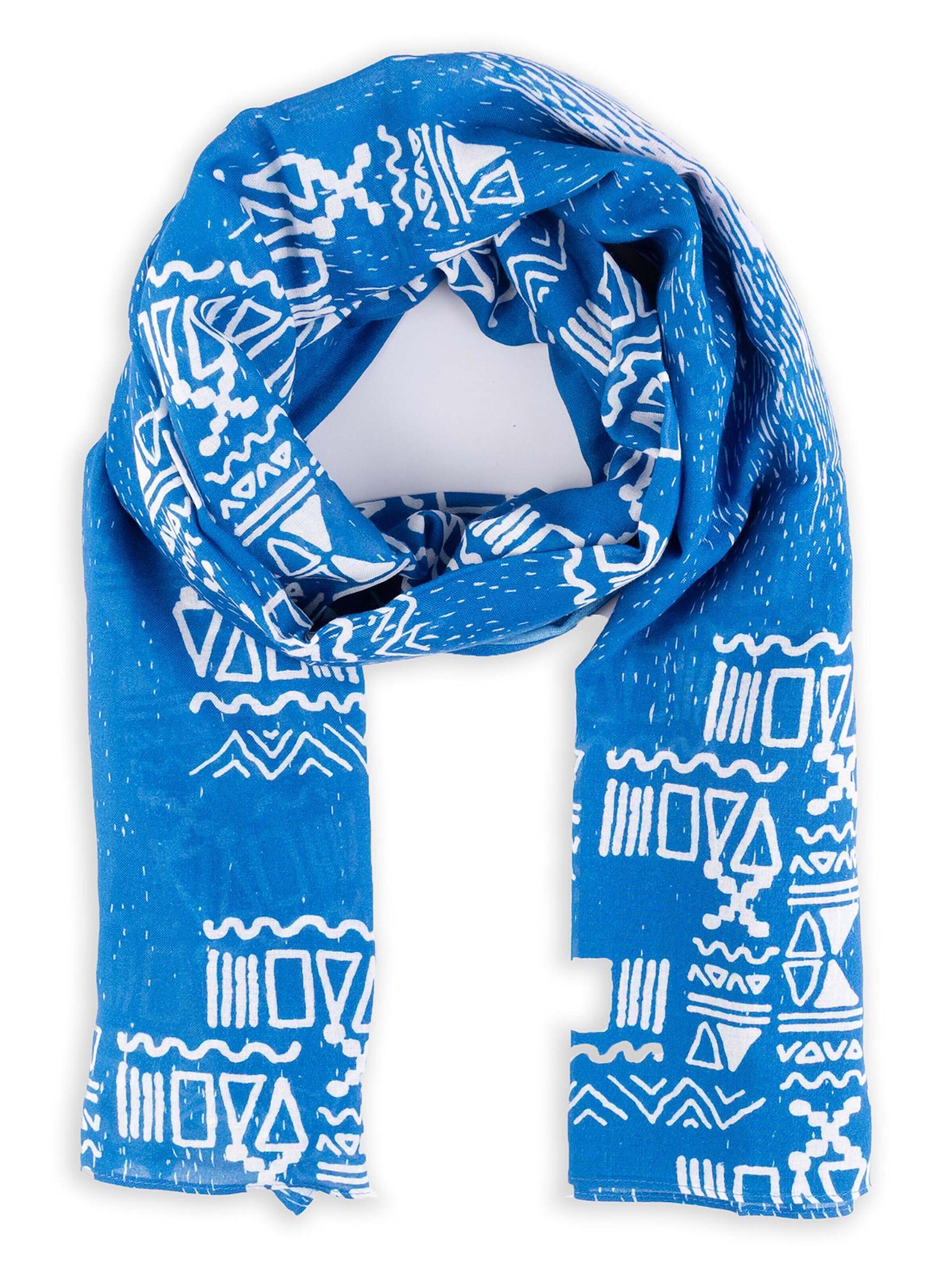Passigatti Wrap 'Damenschal Passigatti' in Blue: front