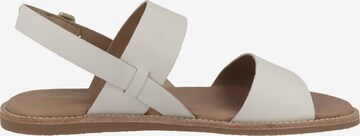 CLARKS Sandale ' Karsea Strap ' in Weiß