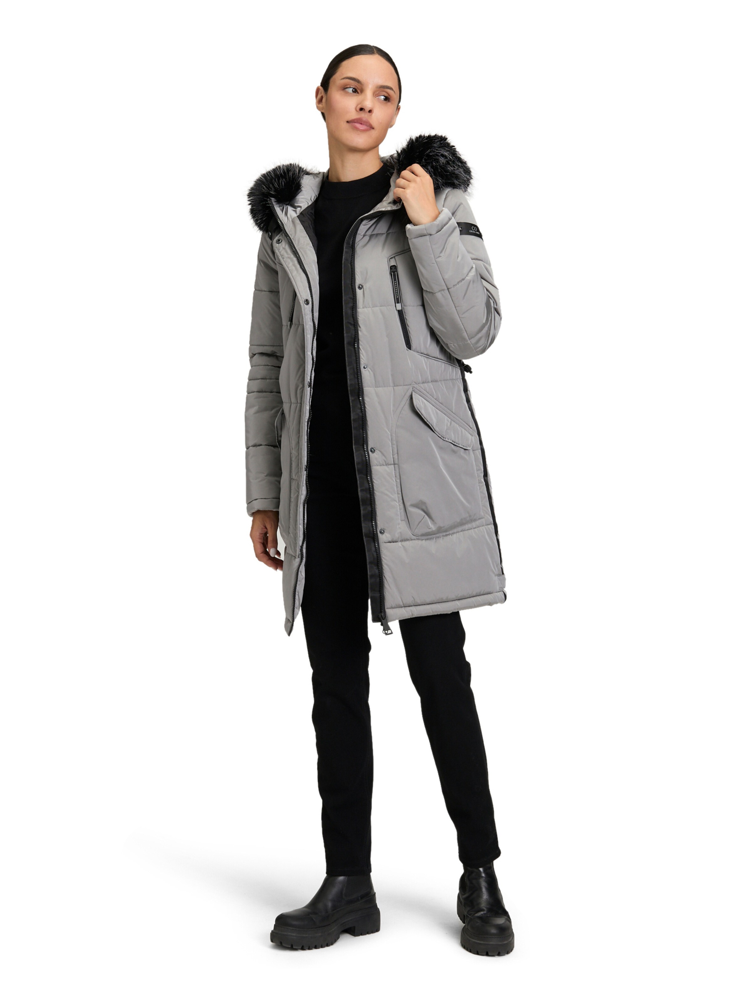 Veste d’hiver Betty Barclay en gris