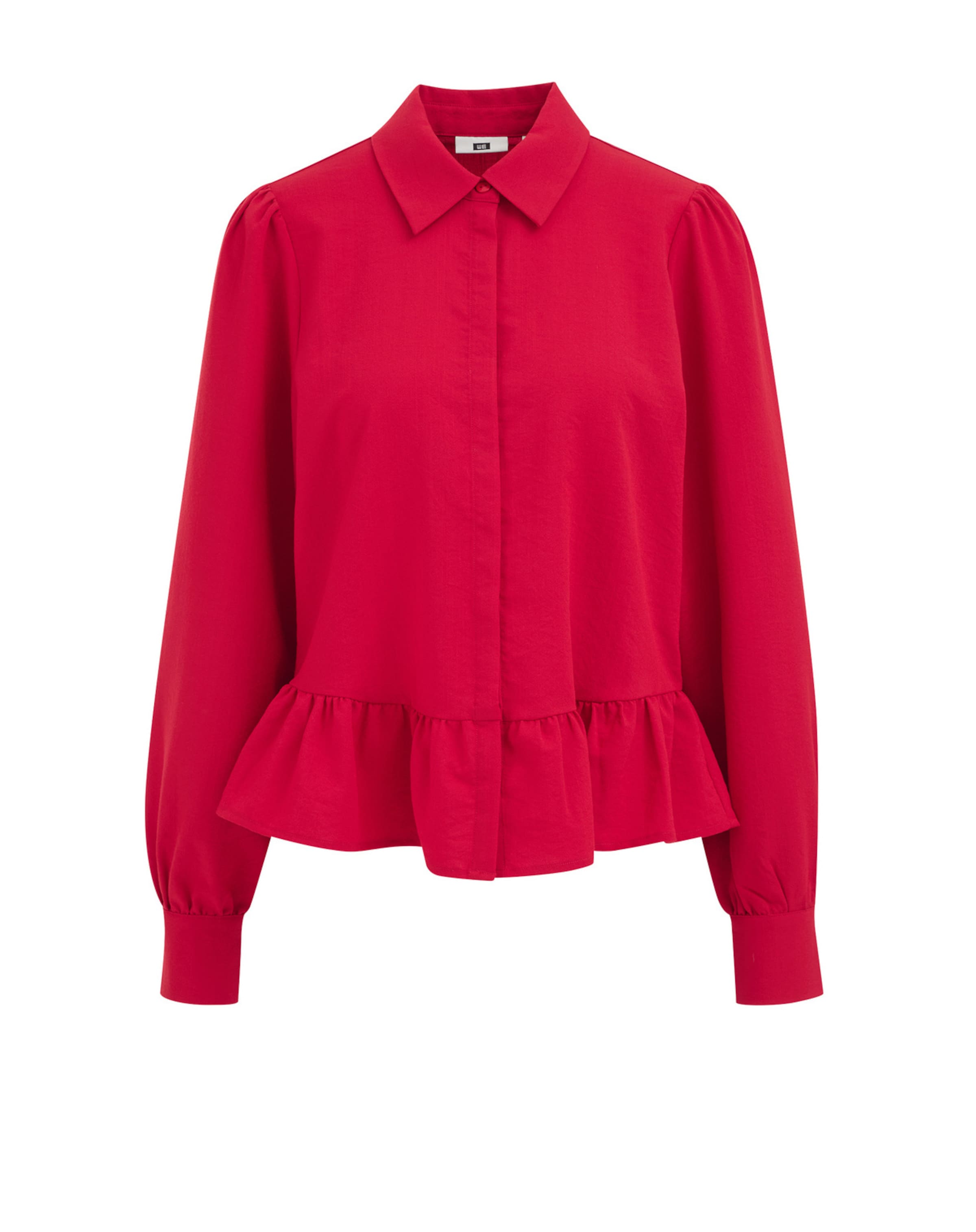 WE Fashion Blúzka - Červená: predná strana