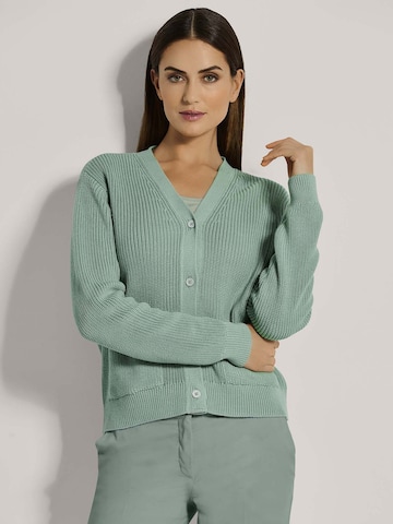 Cardigan MADELEINE en vert : devant