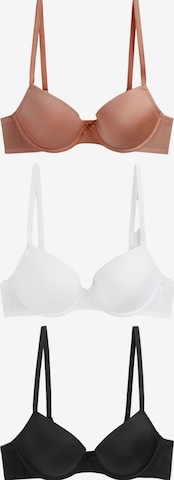 Next T-Shirt Rintaliivi värissä ruskea: etupuoli