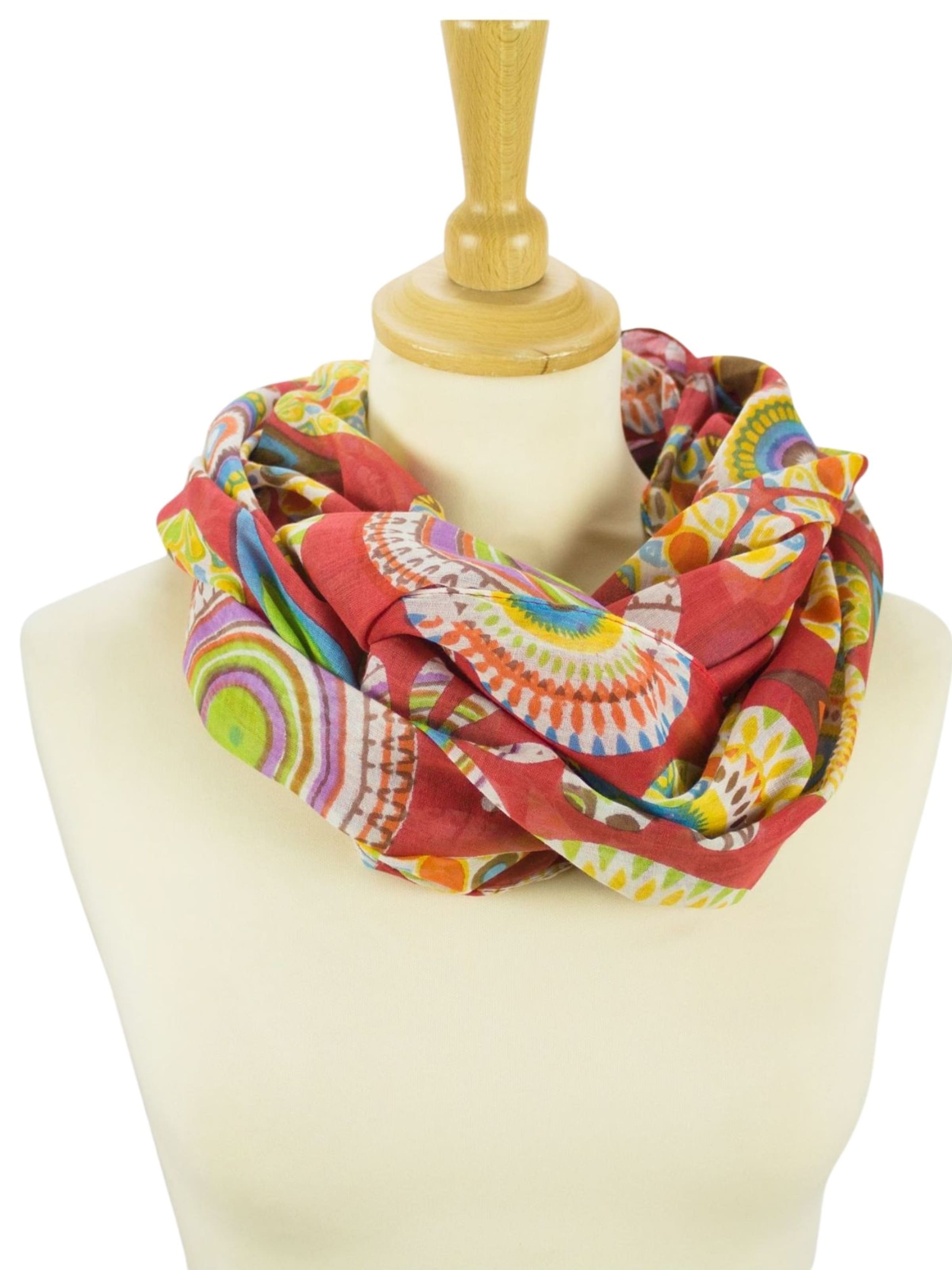 Sunsa Scarf 'Sunsa' in Red