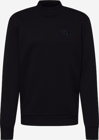 DIESEL Sweatshirt 'S-NORIS' in Black: front