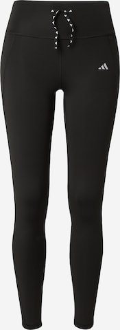Regular Pantalon de sport 'Run Essentials Stay In Play 7/8' ADIDAS PERFORMANCE en noir : devant