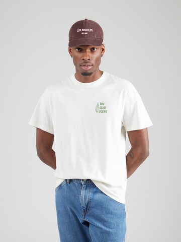 Abercrombie & Fitch - Camisa 'CLUB' em branco