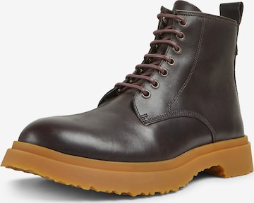 CAMPER Lace-Up Boots 'Walden' in Brown: front