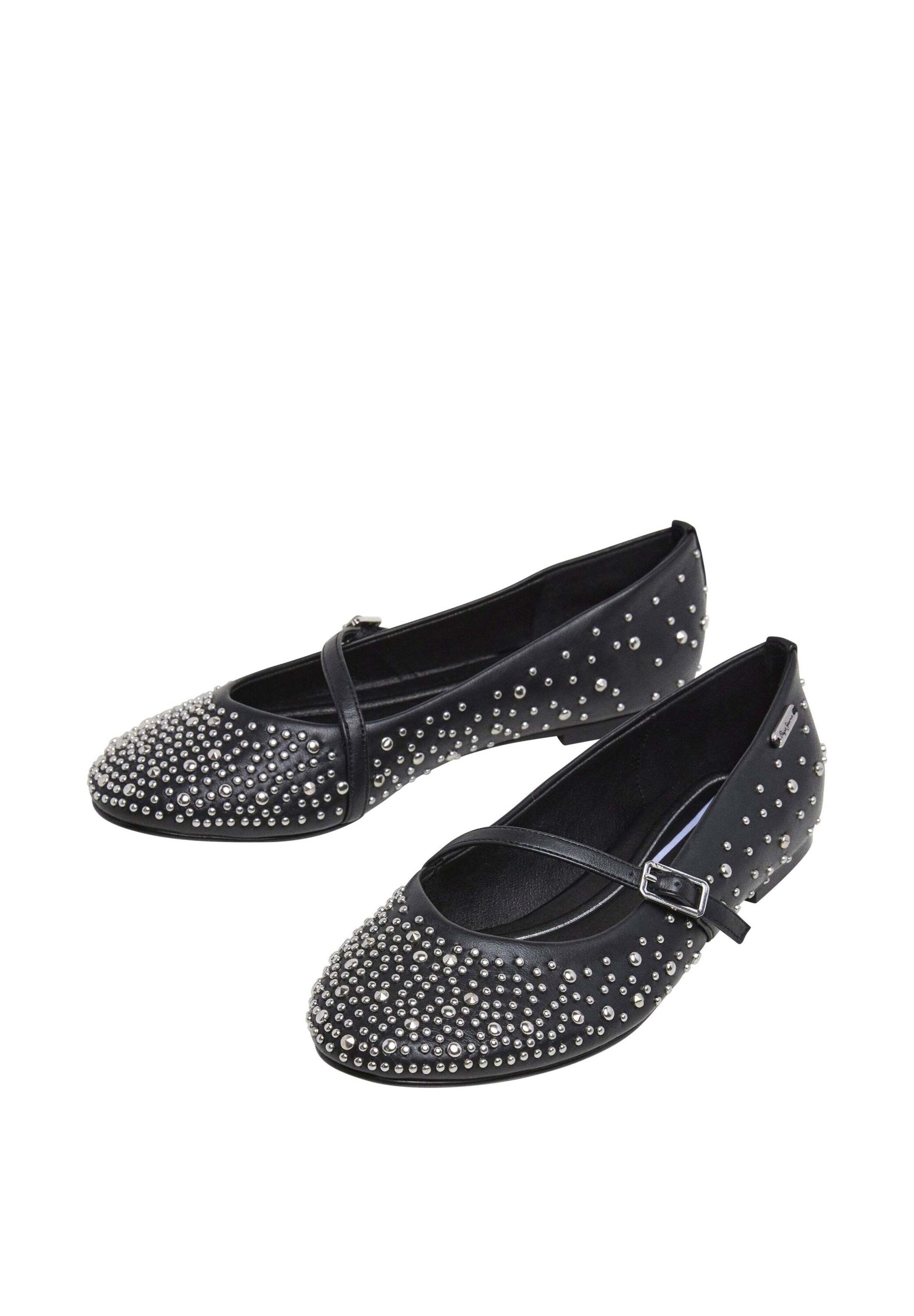 Ballerina con cinturino 'Diane' di Pepe Jeans in nero
