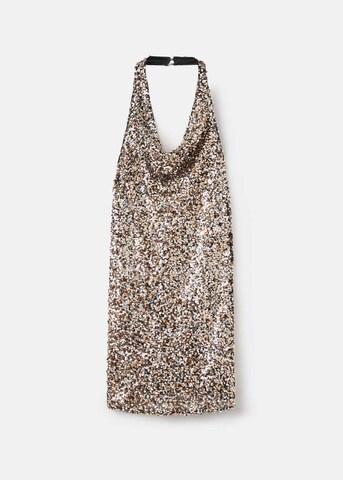MANGO TEEN Kleid 'Sparkle' in Gold