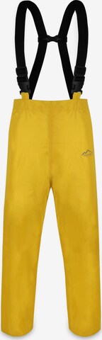 Regular Pantalon outdoor 'Vancouver' normani en jaune : devant