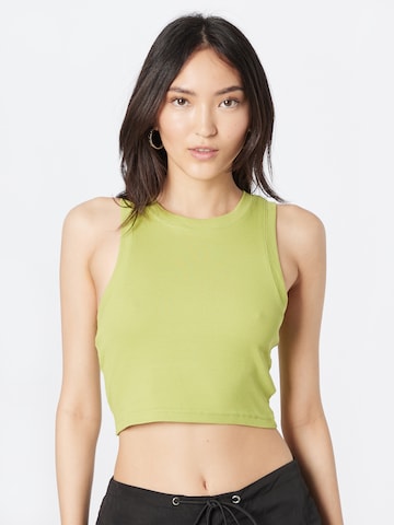 WEEKDAY Top in Groen: voorkant