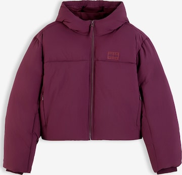 Veste d’hiver Tommy Jeans en violet : devant