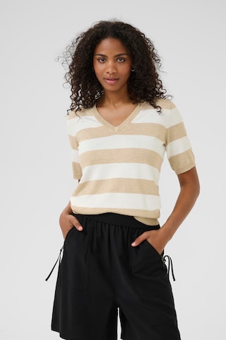 Kaffe Pullover 'KALizza' i beige: forside
