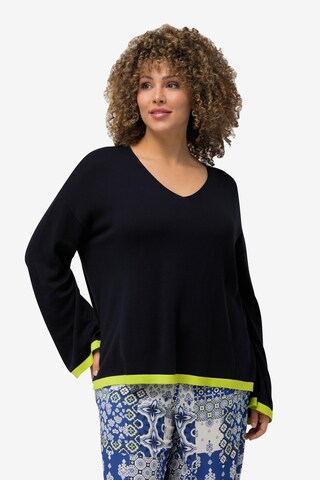 Ulla Popken Sweater in Blue: front