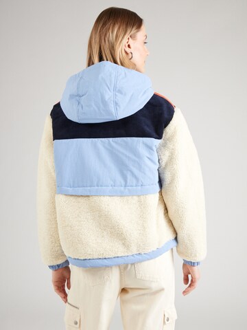 Superdry Fleece jas in Beige