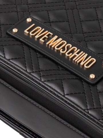 Borsa a spalla 'QUILTED PU JC4000PP1' di Love Moschino in nero