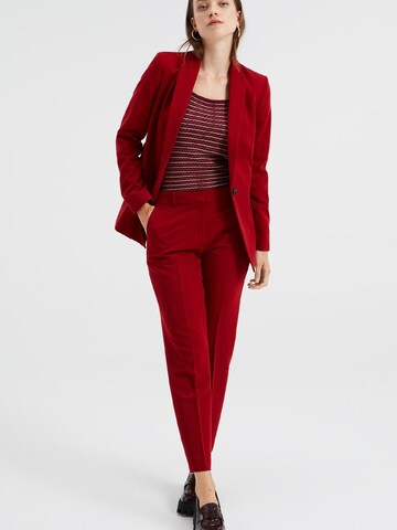 WE Fashion - Blazer 'MARLY' em vermelho