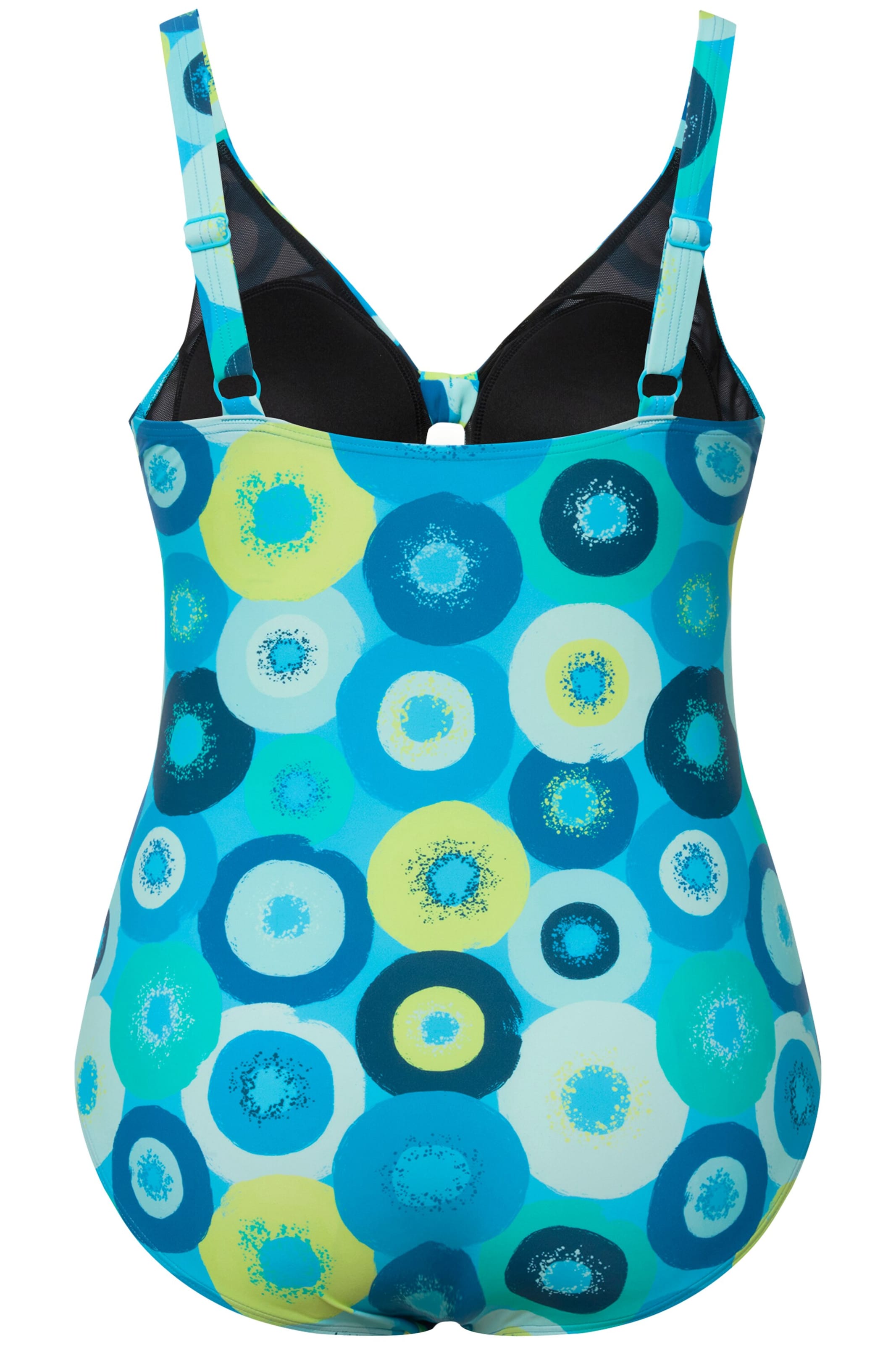 Ulla Popken Badpak in Blauw