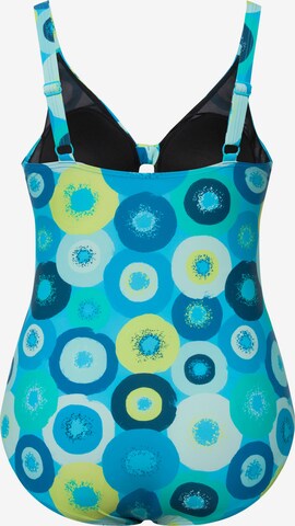 Ulla Popken Swimsuit in Blue