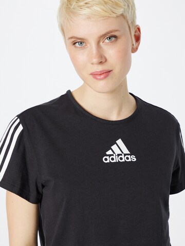 ADIDAS SPORTSWEAR Λειτουργικό μπλουζάκι 'Aeroready ' σε μαύρο