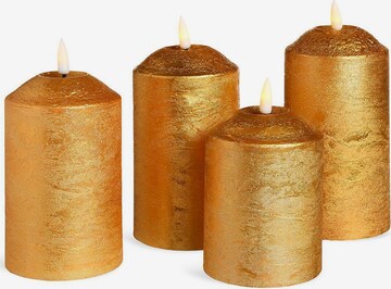 Depot Candles in Gold: front