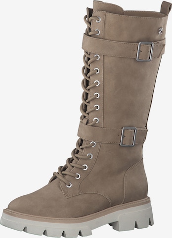 s.Oliver Lace-up boot in Brown: front