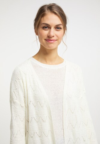 Usha Knit cardigan in White