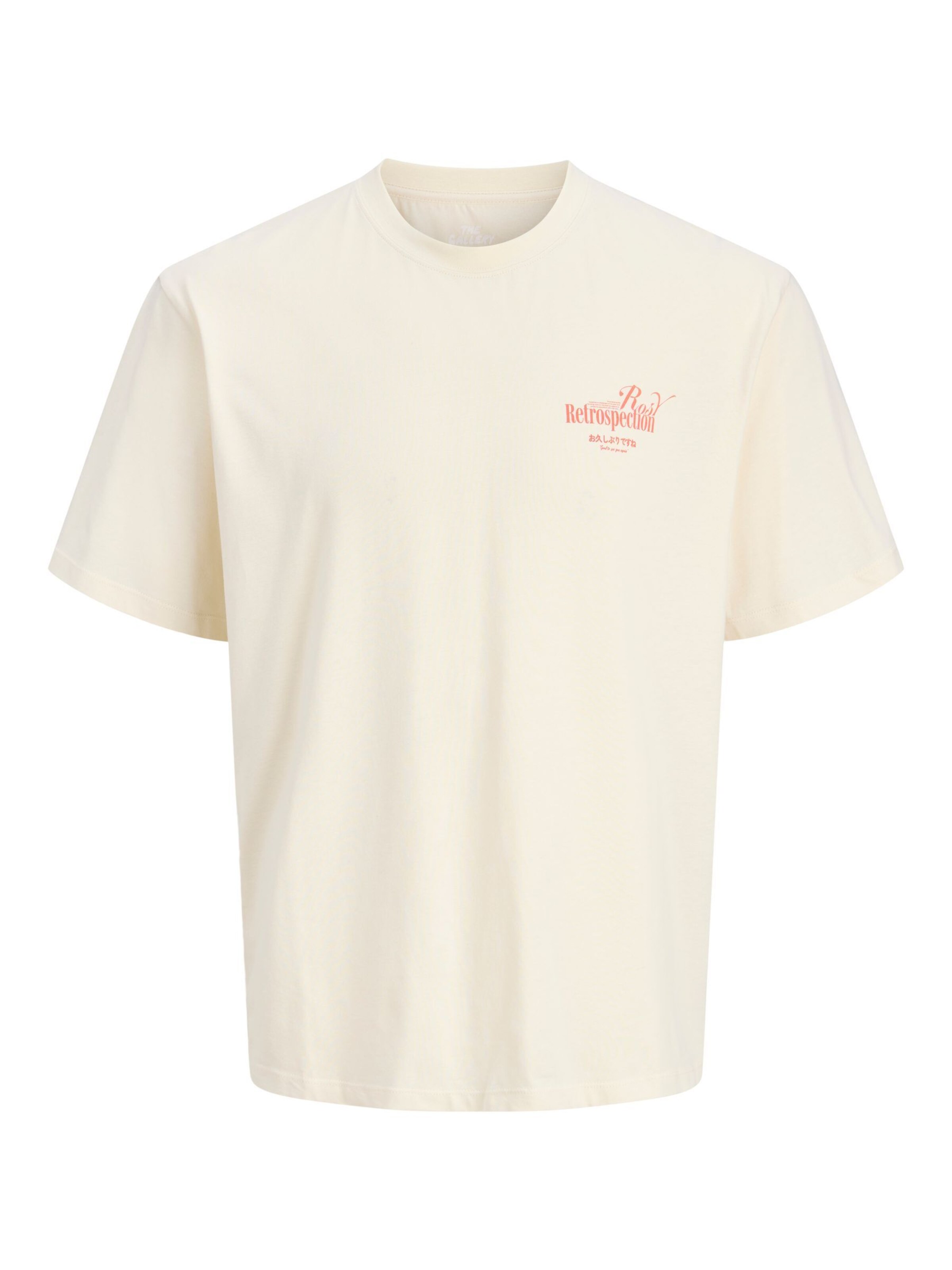 T-Shirt 'JOROriental' Jack & Jones Plus en blanc : devant