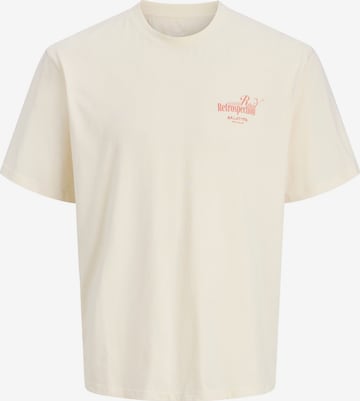 T-Shirt 'JOROriental' Jack & Jones Plus en blanc : devant
