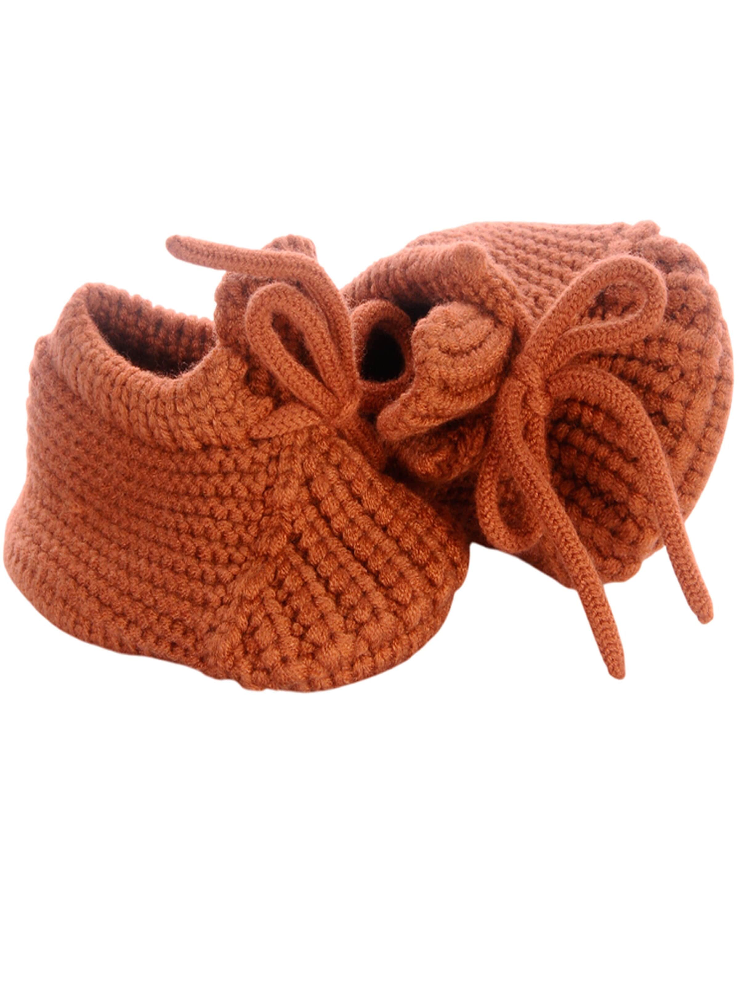 La Bortini Socks in Brown: front