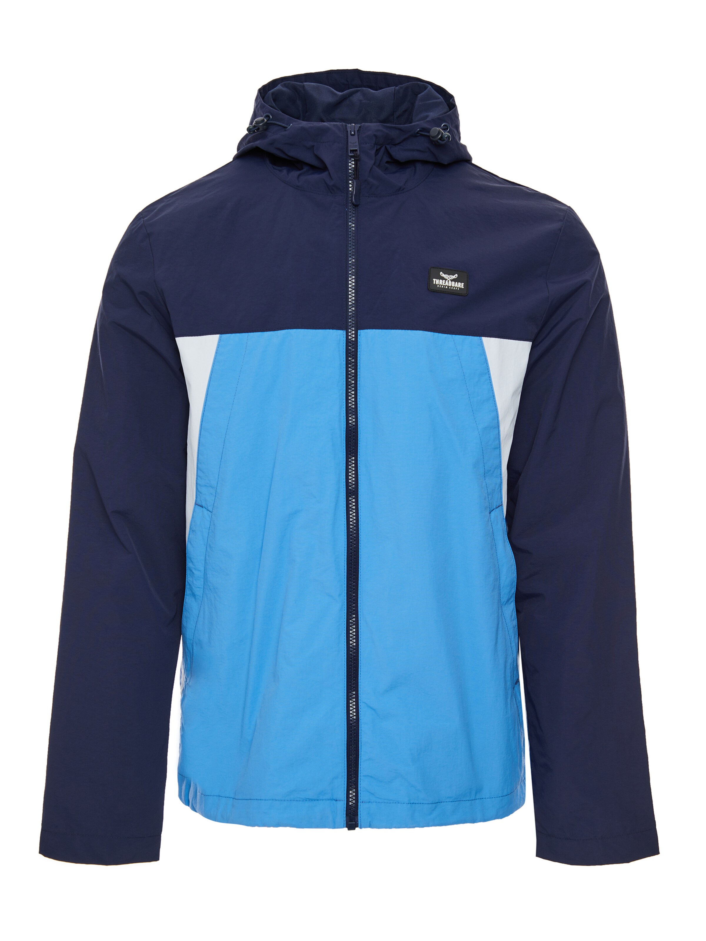 Threadbare Jacke 'Radio' in Blau: Vorderseite