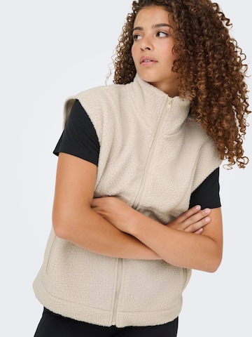Gilet de sport 'ONPMon' ONLY PLAY en beige